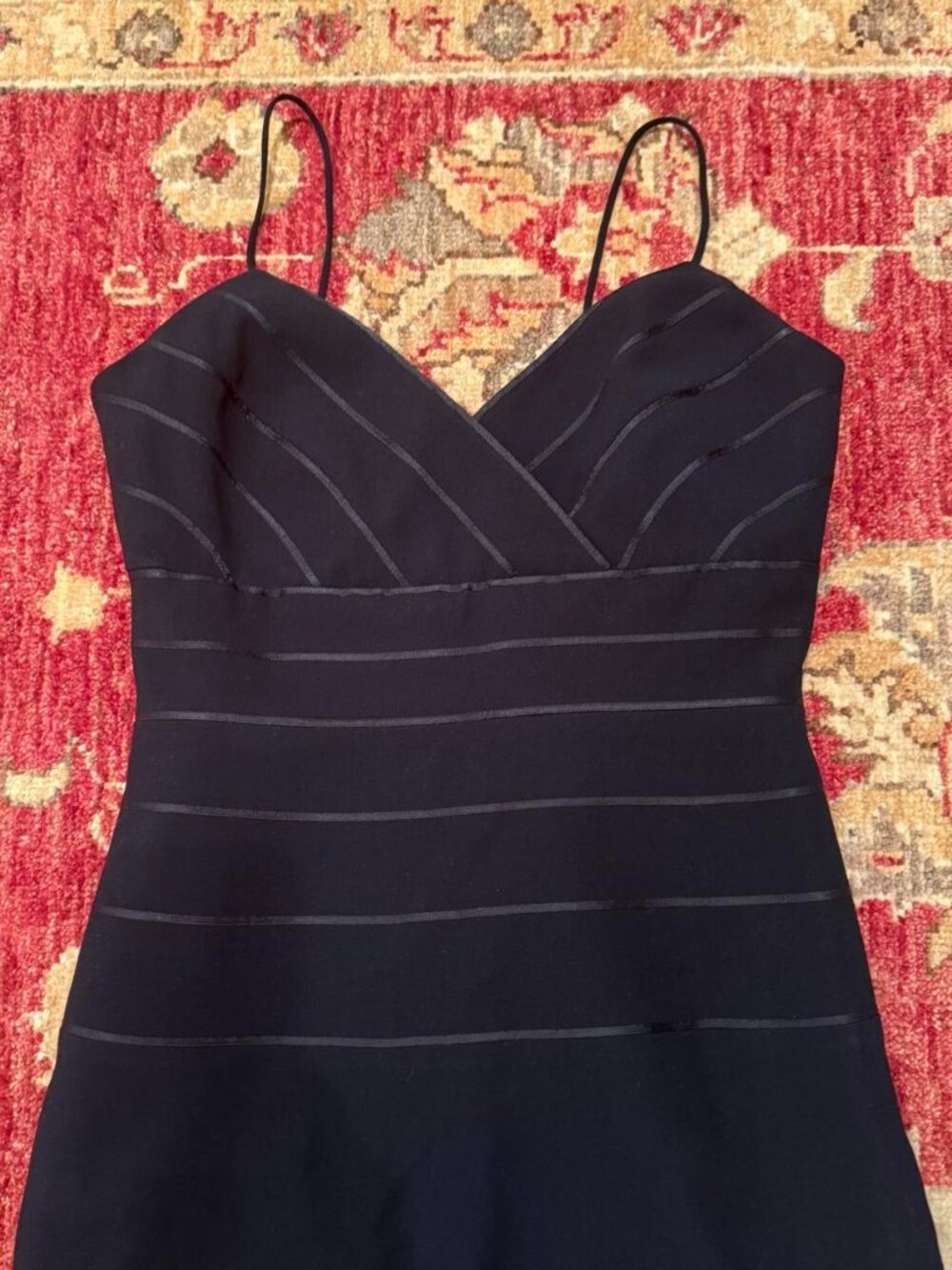 Jones New York Black Bandage Dress